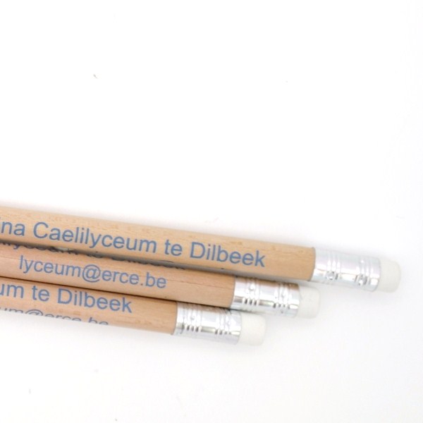 Pencil with eraser, round - FSC 100%